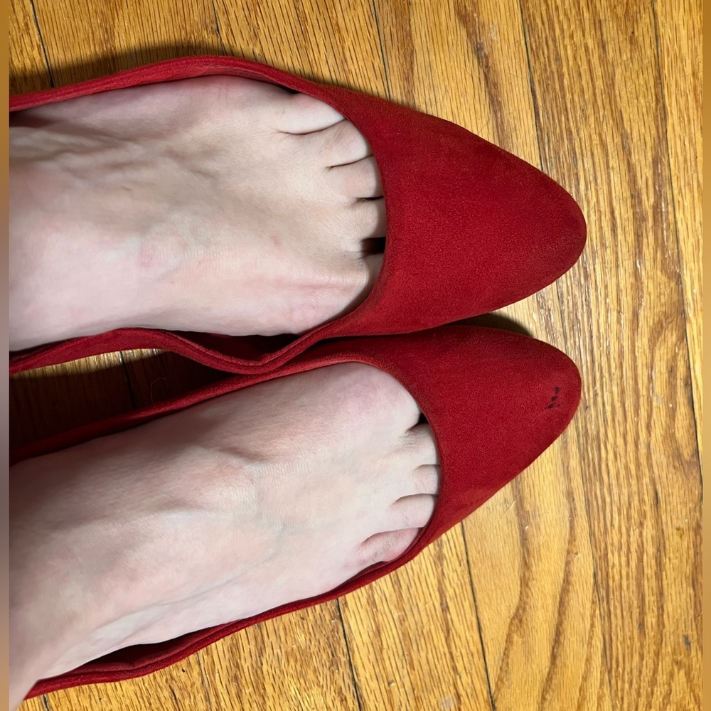 Well worn flats